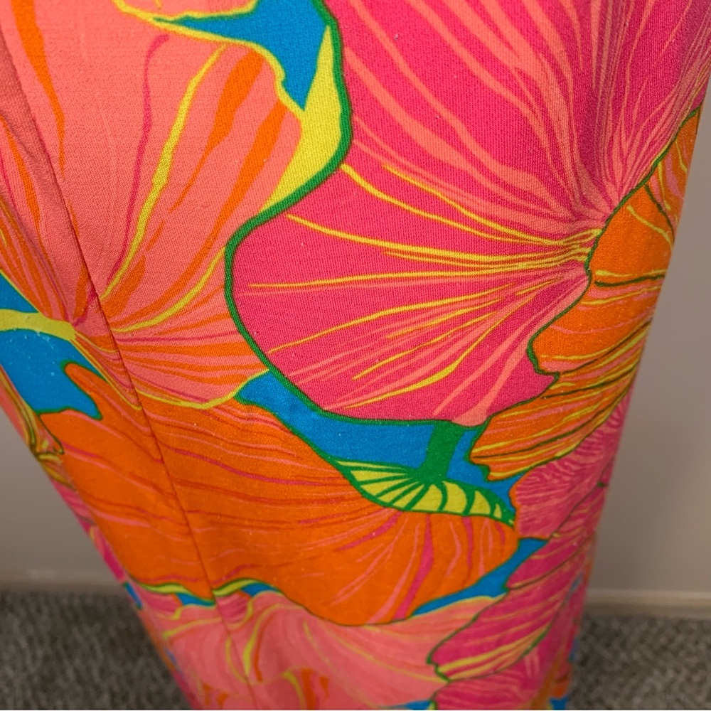 Trina Turk Milan Ginko Maxi Halter Tropical Floral Dress - Picture 9 of 12
